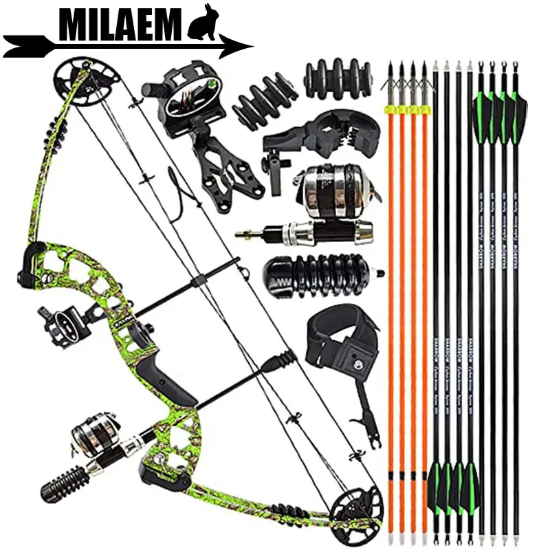 アーチェリー-カーボンと複合弓のキットm131,30〜60ポンド,弓,複合弓,釣り,矢,狩猟,射撃,アクセサリー