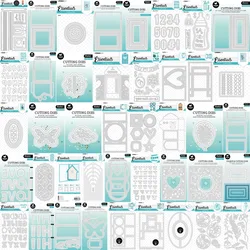 Big Sale Metal Cutting Frame dies 2024 New Templates DIY Scrapbooking Paper Making Bottles and feathers Crafts Cuts