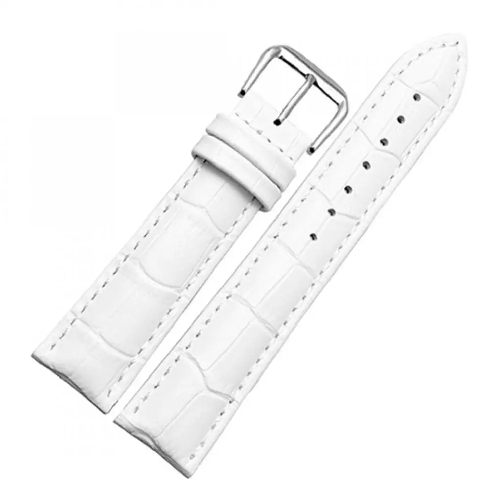 18/20/22mm Vintage Leather Watchbands Faux Leather Watch Strap Buckle Band Wrist Quartz Watch Watchband Bracelet Belt Watch band