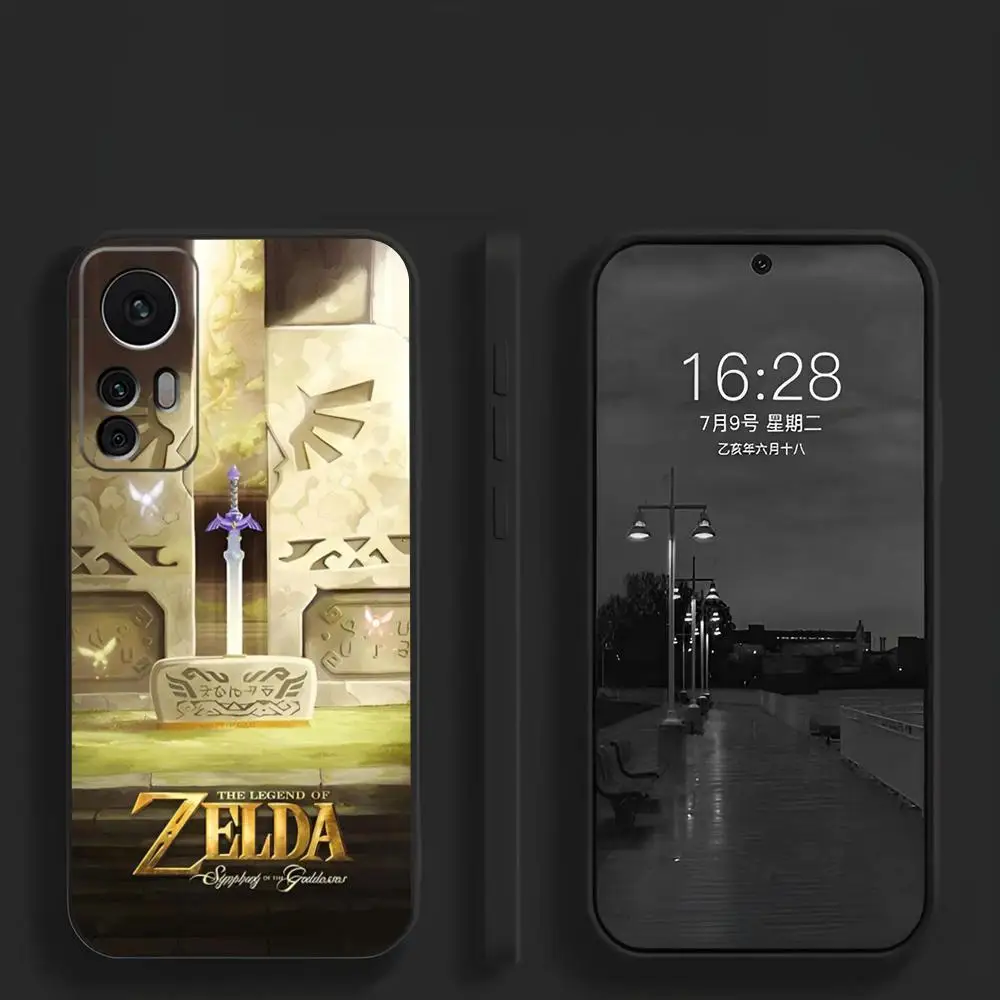 Чехол для телефона Thelegendofzelda для Xiaomi 15 14 13 12 11 POCO REDMI ПРИМЕЧАНИЕ Pro, черный мягкий чехол высокого качества, новый популярный