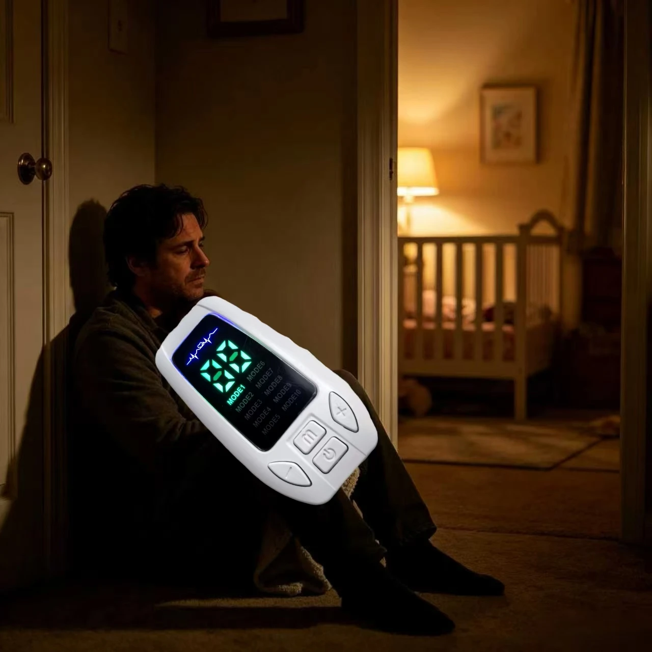 Fast-Acting Vagus Nerve Stimulator USB Charging, Best CES Microcurrent for Sleep Anxiety Depression Device