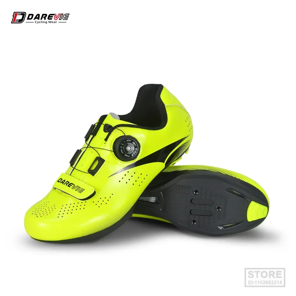 DAREVIE Road Cycling Shoes Light Pro   Breathable Anti Slip Bicycle  Racing High Quality Bike  LOOK SPD-SL