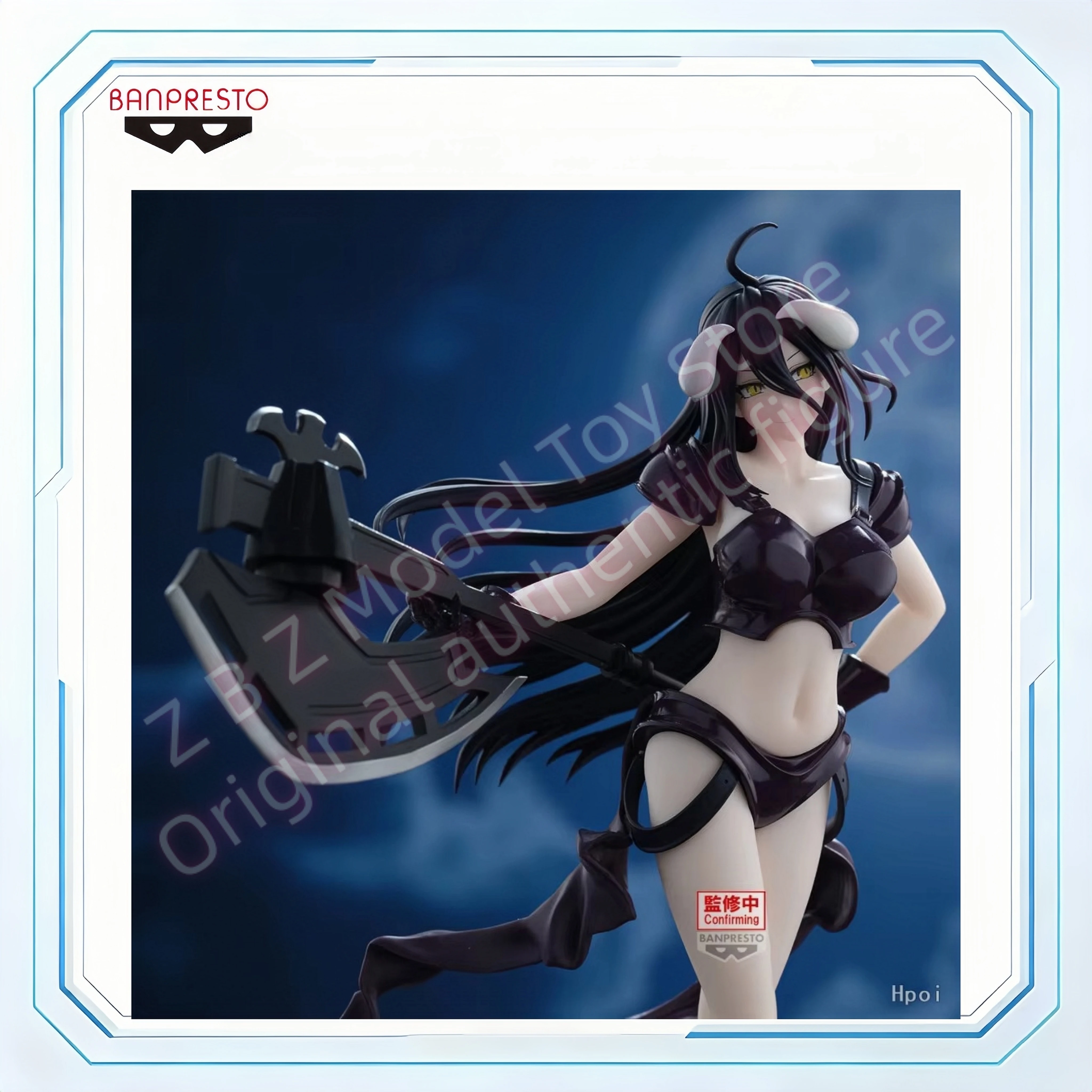 In Stock Bandai Original Genuine Banpresto Anime Overlord IV IF Albedo Bikini Armor Ver. 20cm Collection Model Toy Figures Gift