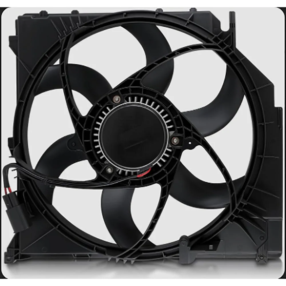Electrical Cooling Fan Radiator Fan 17113452509 17113414008 17113401056 for BMW E83 LCI X3 2.0d 2.5i 3.0 N46 N47 M54 N52 view 5