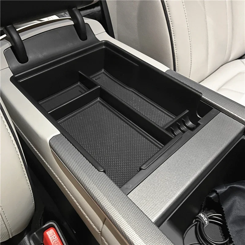 

For Hyundai Palisade 2020 2021 2022 Car Central Armrest Storage Box Secondary Storage Center Console Organizer Compatible