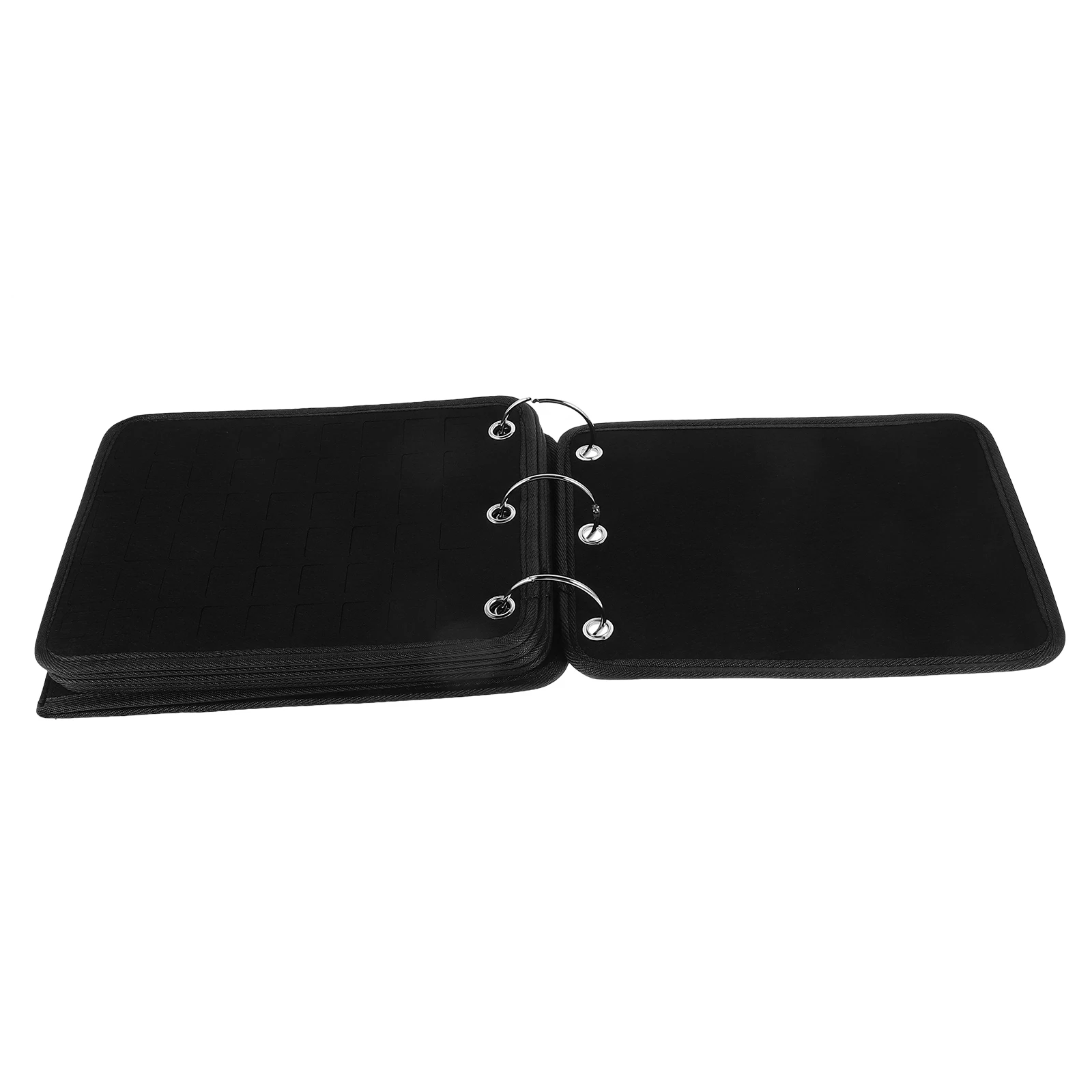 

Charm ganizer Felt Storage Booklet Hole Design Shoe Buckle Display Board Pin Collector Book Jewelry Binder Shoe Flower Storage