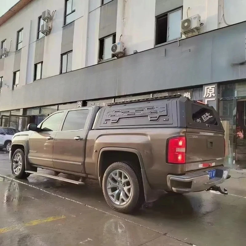 

Выдвижной и складной алюминиевый жесткий тент-крыша для кузова пикапа 5 и 5,8 футов, высокое качество, хит продаж