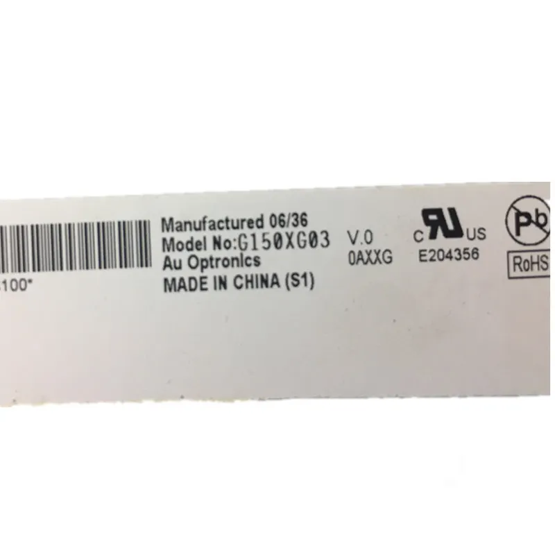 Na 15 Cal G150XG03 V.0 ekran LCD Panel