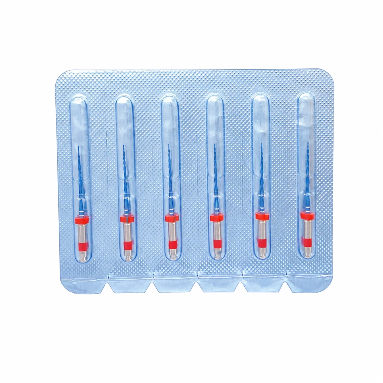 30Pcs/5Pack Blue Dental Reciproc Endodontic Files Engine Use 21/25/31mm Heat Activation Niti Rotary Root Canal File for Professi