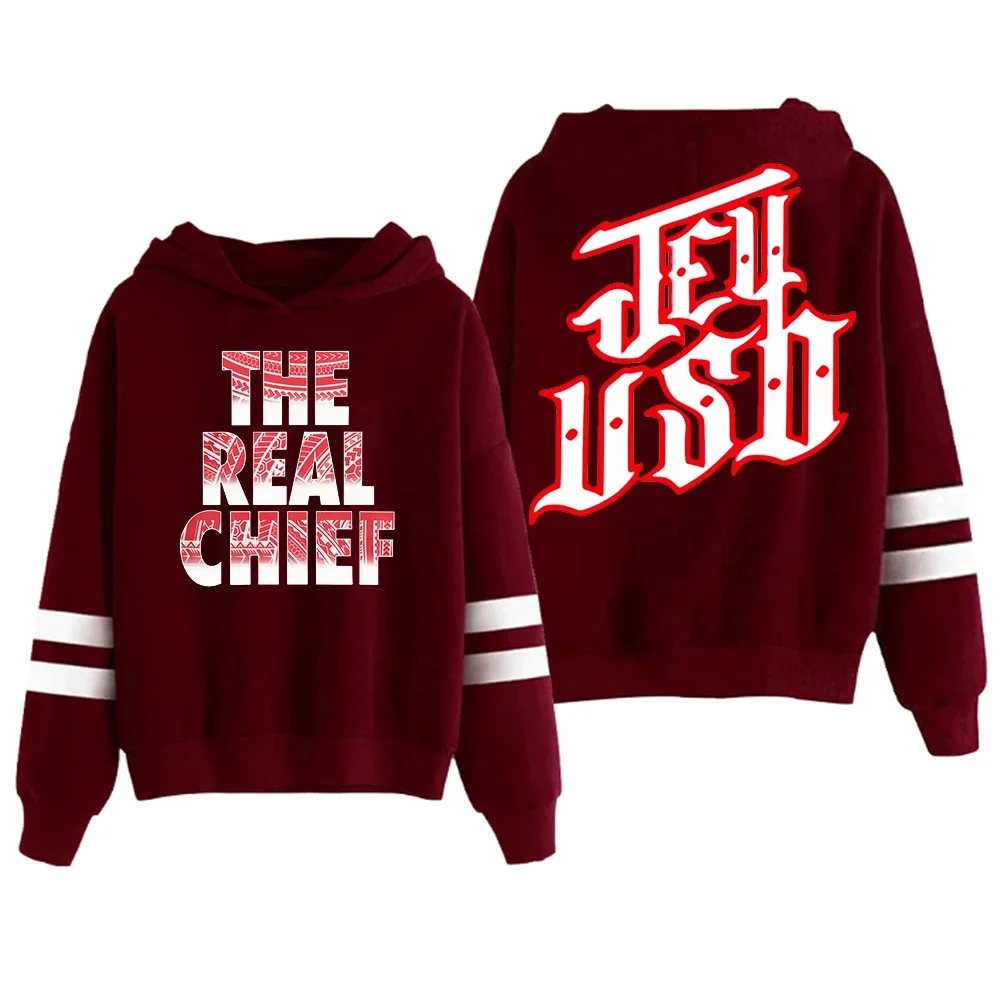 Jey Uso هوديي رئيس حقيقي للنساء والرجال ، البلوز مقنعين ، ملابس الشارع ، طويلة الأكمام ، البلوفرات هاراجاكو ، ملابس للشباب ، الموضة