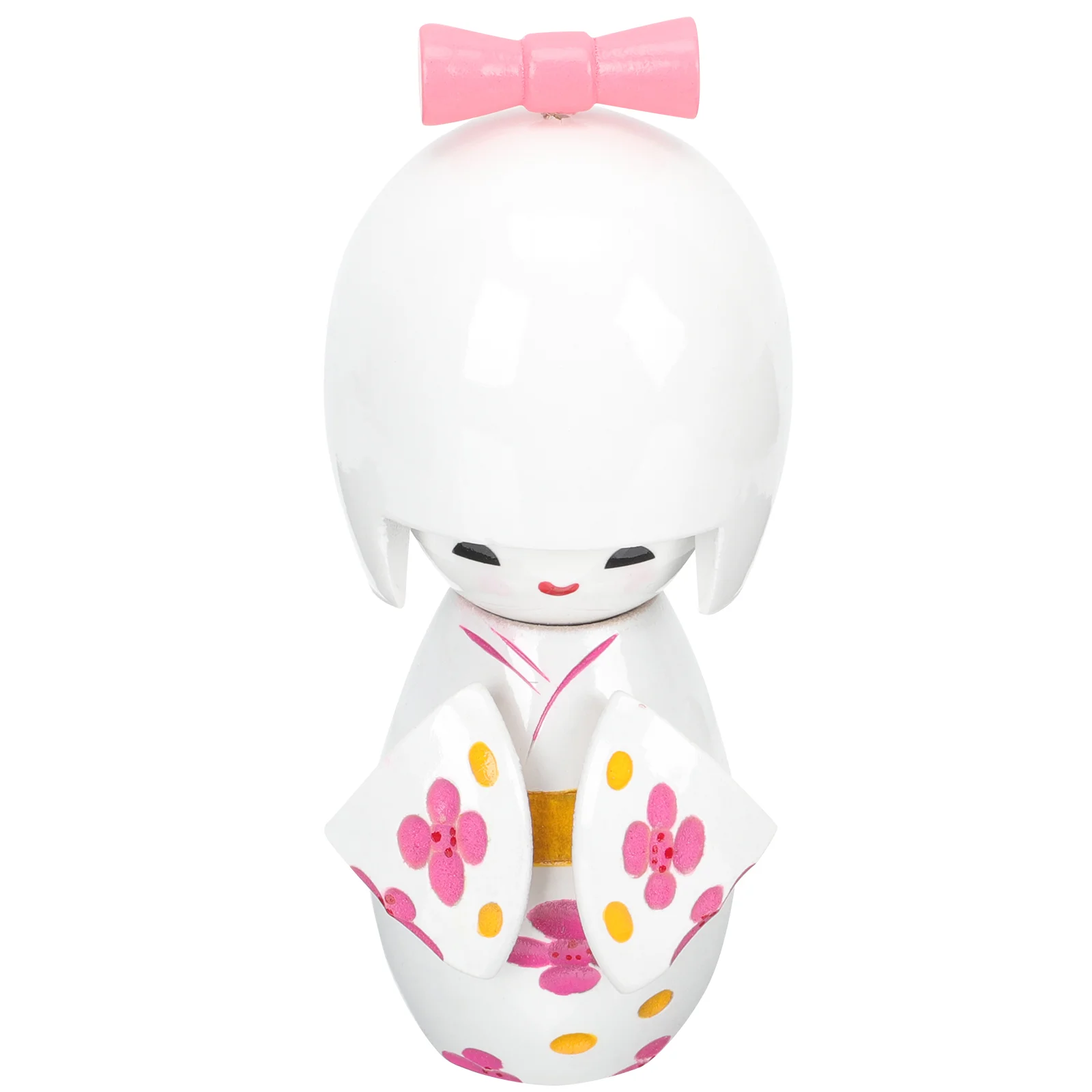 Japanese Style Ornaments Kimono Adornment Traditional Cooking Desktop Wooden
