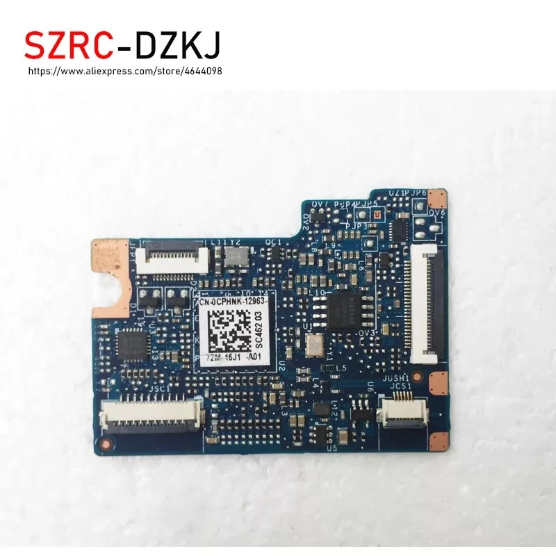 Original For DELL E5270 E7470 E5570 Junction Circuit Board With Cable LS-C462P 3N9KX CPHNK WORKS