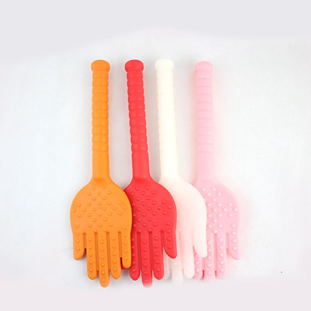 

Vibration Meridian Stick Massager Acupressure Tools Hammer Shot Red Suction Female