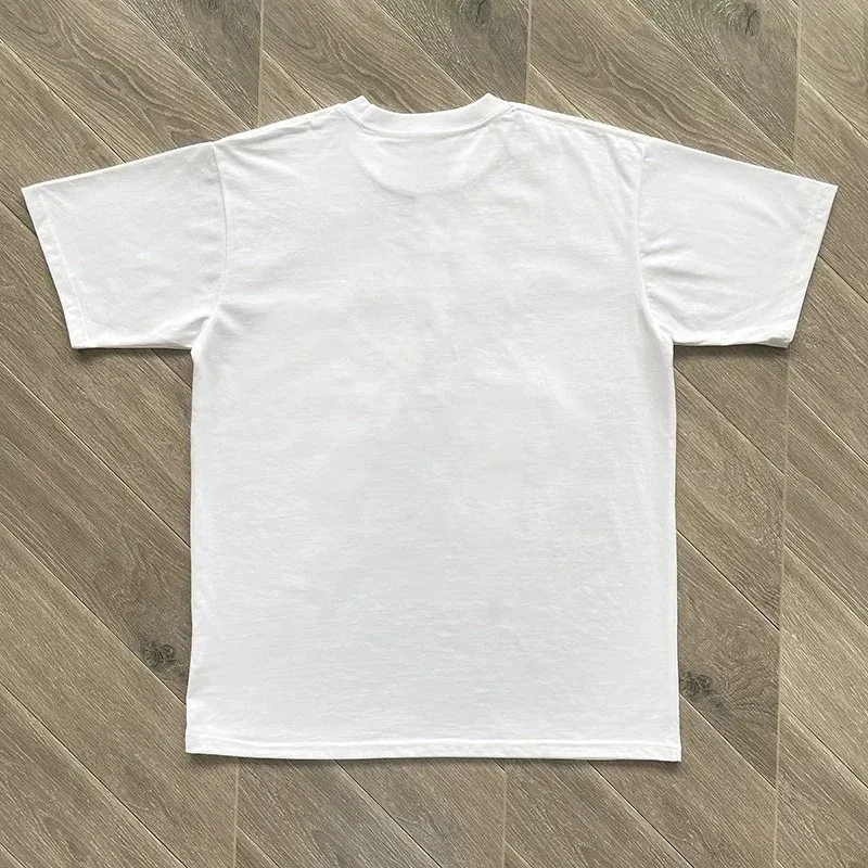 Saint Pirate Print Short Sleeve T-Shirt High Quality Breathable Loose Women Men Round Neck Tee Top