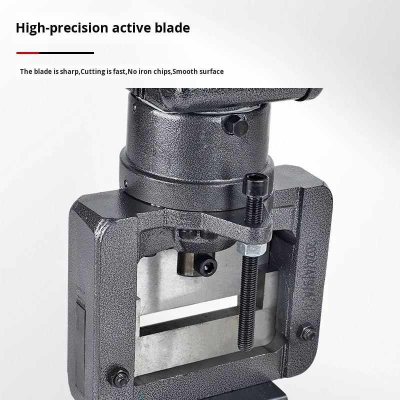 Portable JP60 Multi-Functional Small Hydraulic Cutting Machine Plug-In for Angle Iron Chamfering Iron Plate Row Cutting Tools