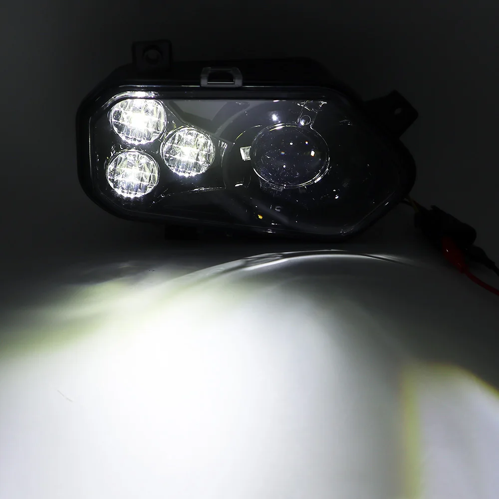 2 sztuk Polaris ATV LED reflektor wysoki niski dla 2012-2013 Polaris RZR S Side X boki i 2012-2013 Sportsman RZR 800 900 570.