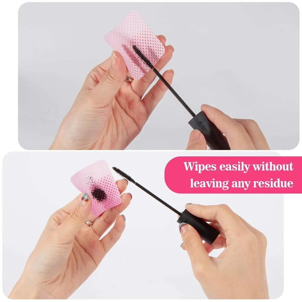 20-300Pc Lint-Free Gel Nail Wipes Aluminum-Free Cleansing Tissues Nails Polish Removers Pads Nail Art Beauty Nails Cleaning Care image 5