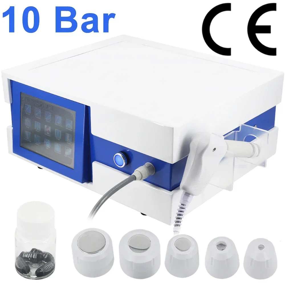 Pneumatic Shock Wave Therapy For ED  ED treatment Pain Relief 12Bar Shockwave Machine Pain Relief Massage Relaxation Massager