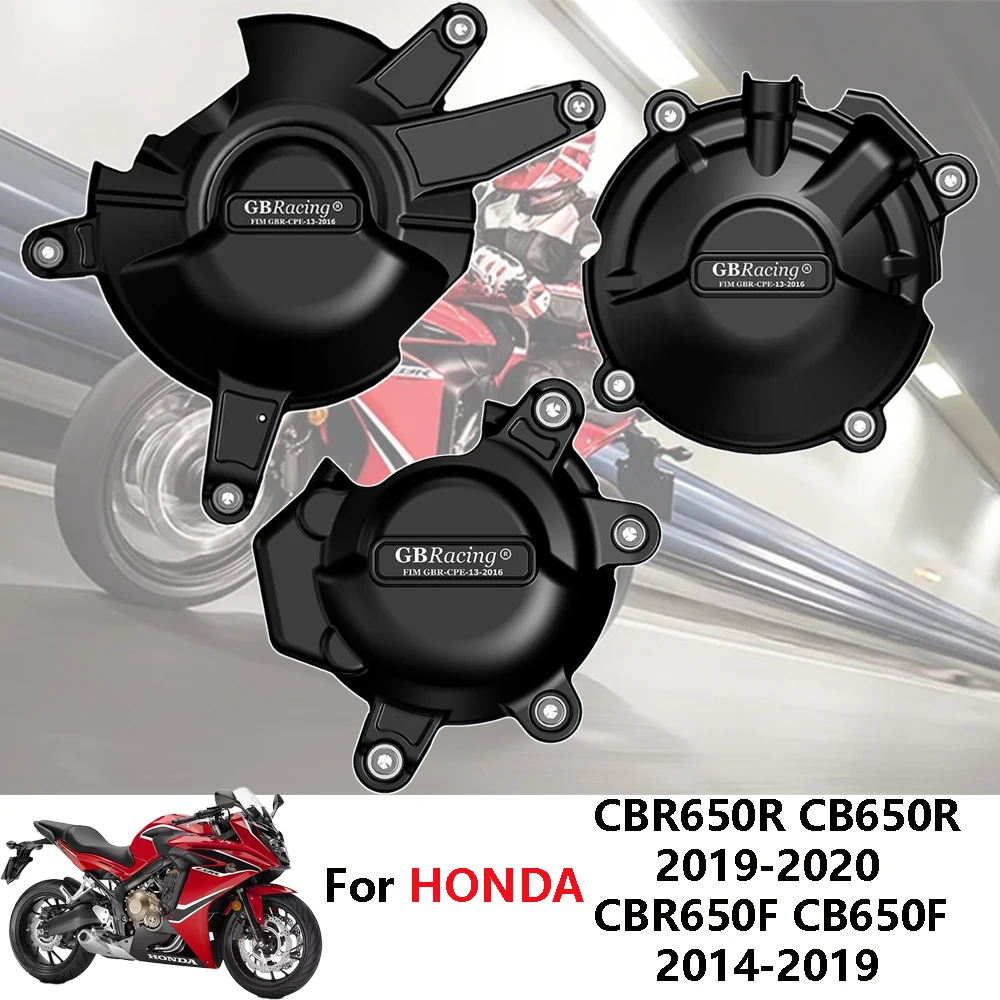 

Motorcycles Engine Cover Protection Case For case GB Racing For HONDA CBR650F CB650F CBR650R CB650R Engine Covers Protectors