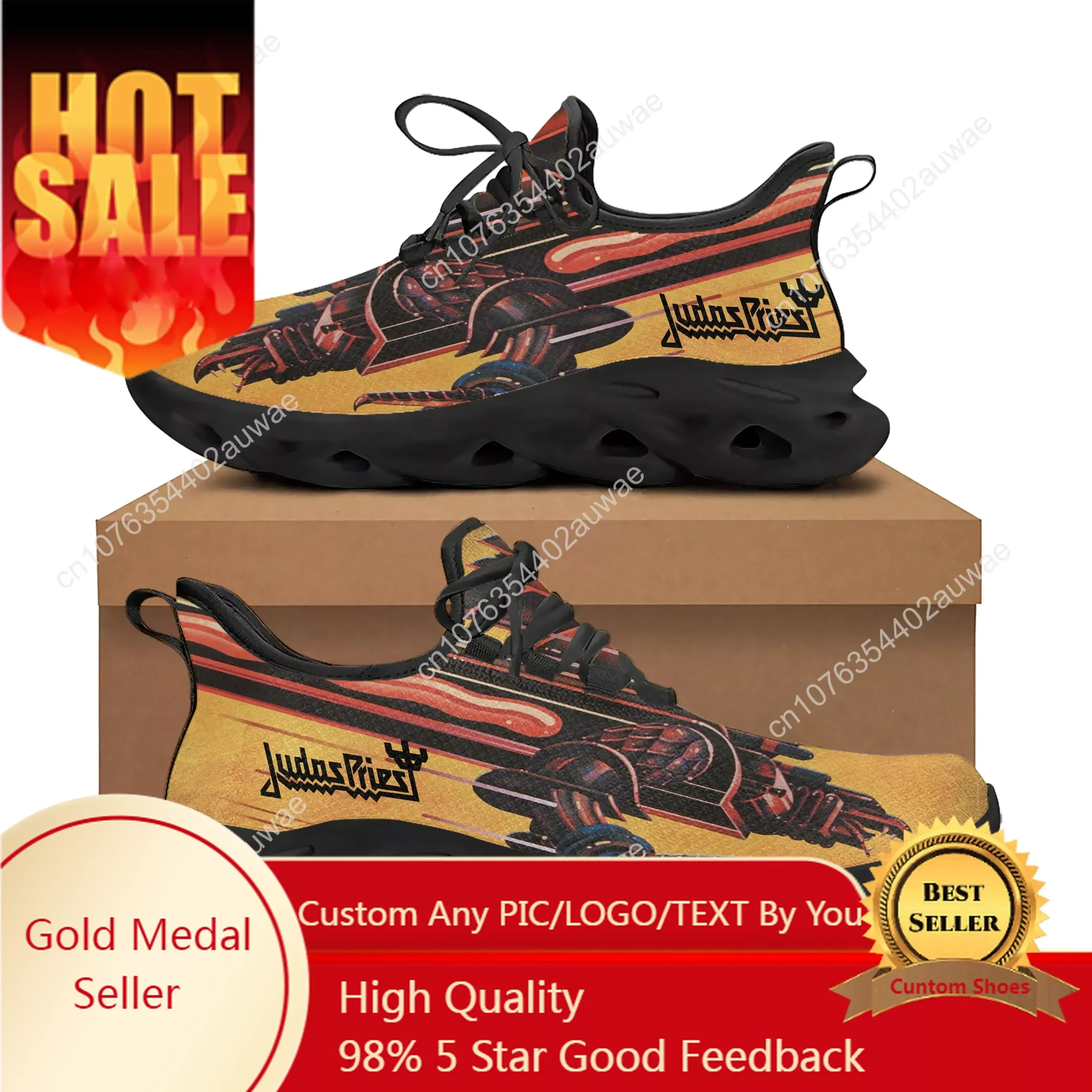 

Judas Priest Heavy Metal Rock Band Sports Shoes Mens Womens Teenager Sneakers Custom High Quality Couple Shoes