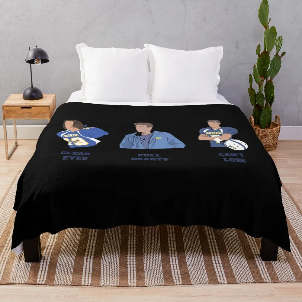 

Clear eyes full hearts can't lose Throw Blanket