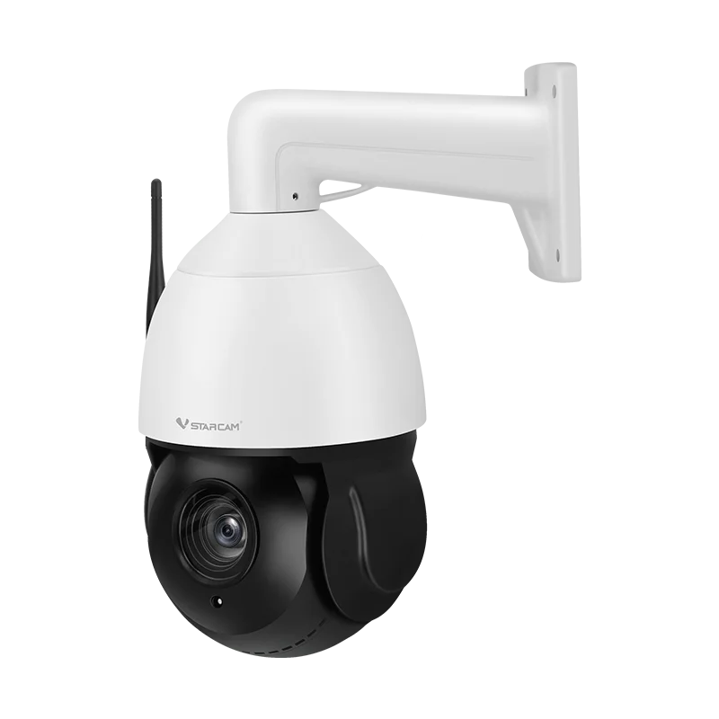 VStarcam 30x zoom camera long distance 360 degree PTZ solar cctv camera 5mp POE IP security camera system