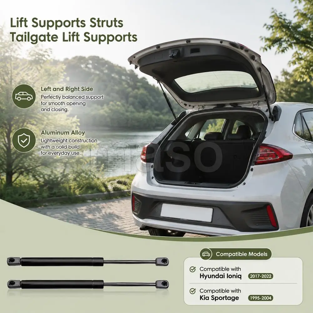 Trunk Hatch Liftgate Strut Shock Set For Hyundai Ioniq 2017-2022 For Kia Sportage 1995–2004 011508 PM3825 81771-G2000