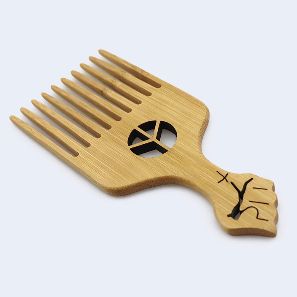 Hair Comb Afro Brush for Men Waver Tool Plastic Women Beard Pick Picks Curly Vintage