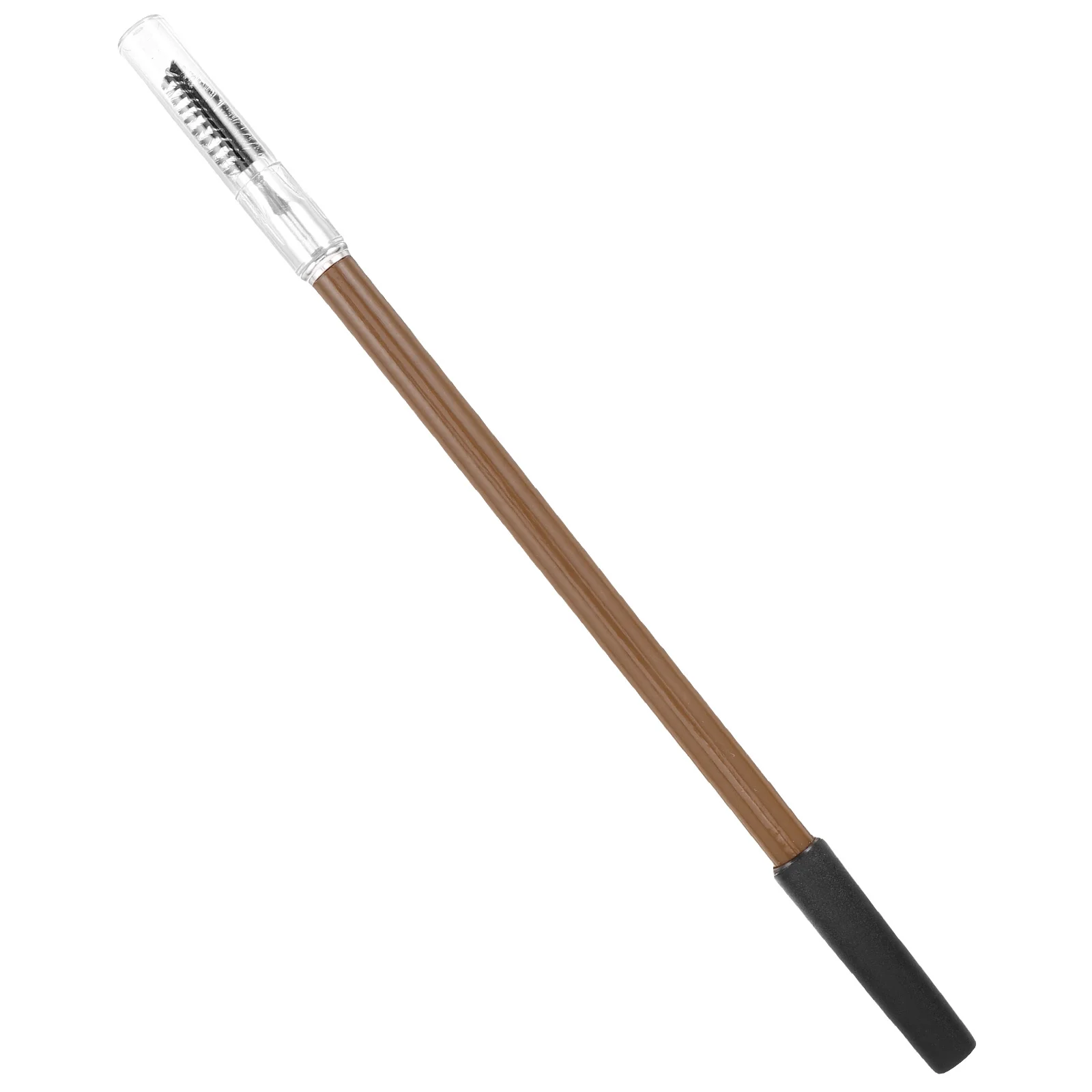 

Healeved Wooden Eyebrow Pencil Double Brow Makeup Brush Non Smudging Brown Pencil for Natural Looking Brows Women