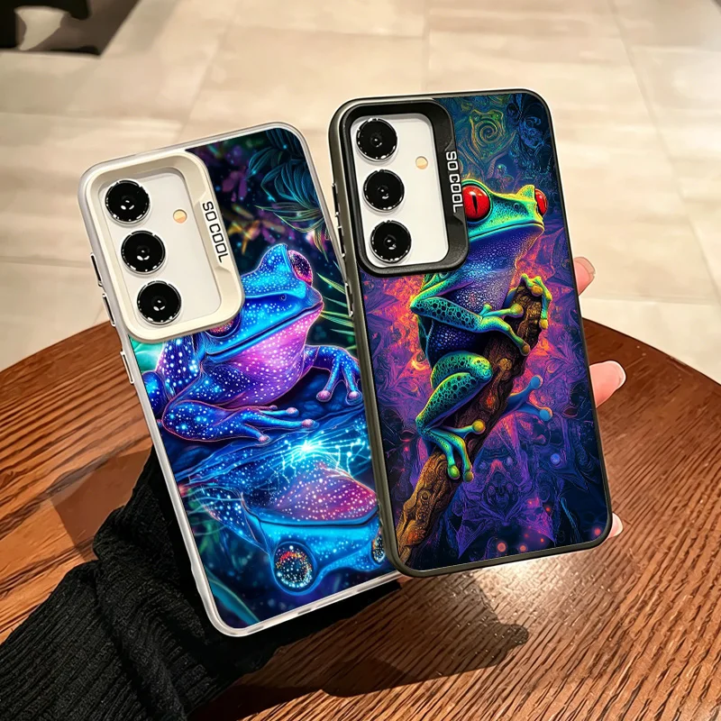 Why Are Frogs Important Phone Case for Samsung A12 A13 A14 A22 A23 A24 A32 A33 A34 A54 A53 A52S Galaxy A02S A03S Core A04E A04S