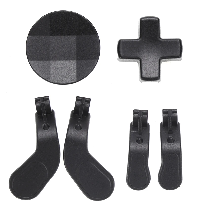 6 in1 المعادن D-وسادة الزناد المجاذيف استبدال Thumbstick ل Xbox One النخبة تحكم سلسلة 2 أجزاء طقم تصليح الملحقات