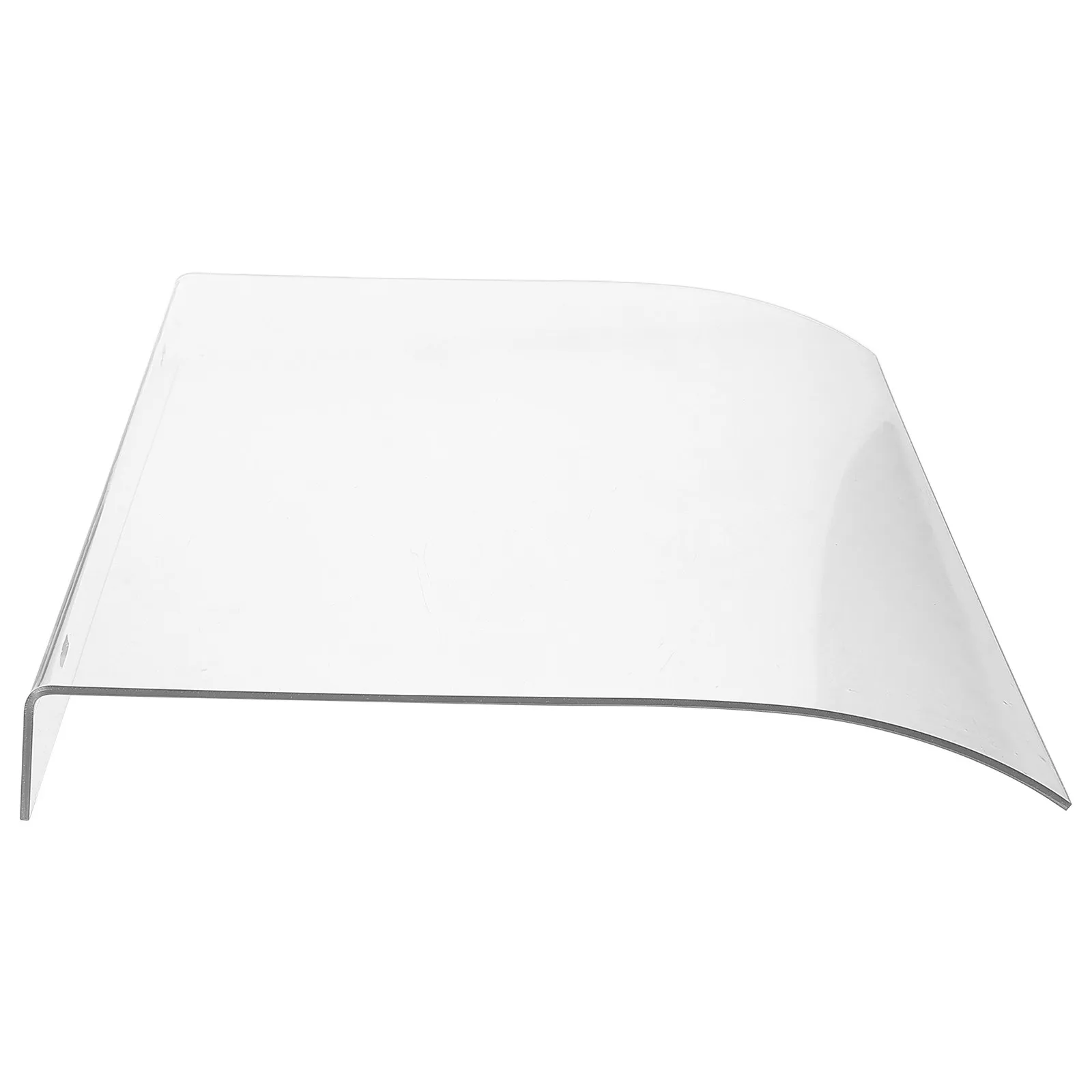 Transparent Plastic Window Awning for Exterior Doors Balconies Patios Rain Snow Protection Easy DIY Installation Modern Sleek