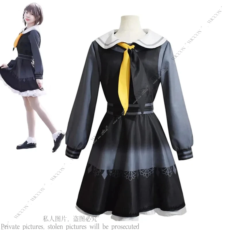 Shinonome Ena Cosplay Kostuum Pruik Anime Project Sekai Kleurrijk Podium Schooluniform Halloween Feest Voor Vrouwen Meisjes