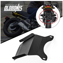 New Rear Undertray Splash Cover Bracket Cafe Racer Splash guard Motorcycle Accessories For Ducati Scrambler 2014 2015 2016 2017