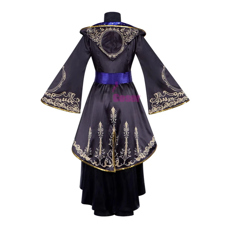 الملتوية العجائب ليلة الغراب كلية الاحتفالية الجلباب مجموعة كاملة تأثيري حلي Epel Felmier Ace السحرية زي مدرسي Hallowe