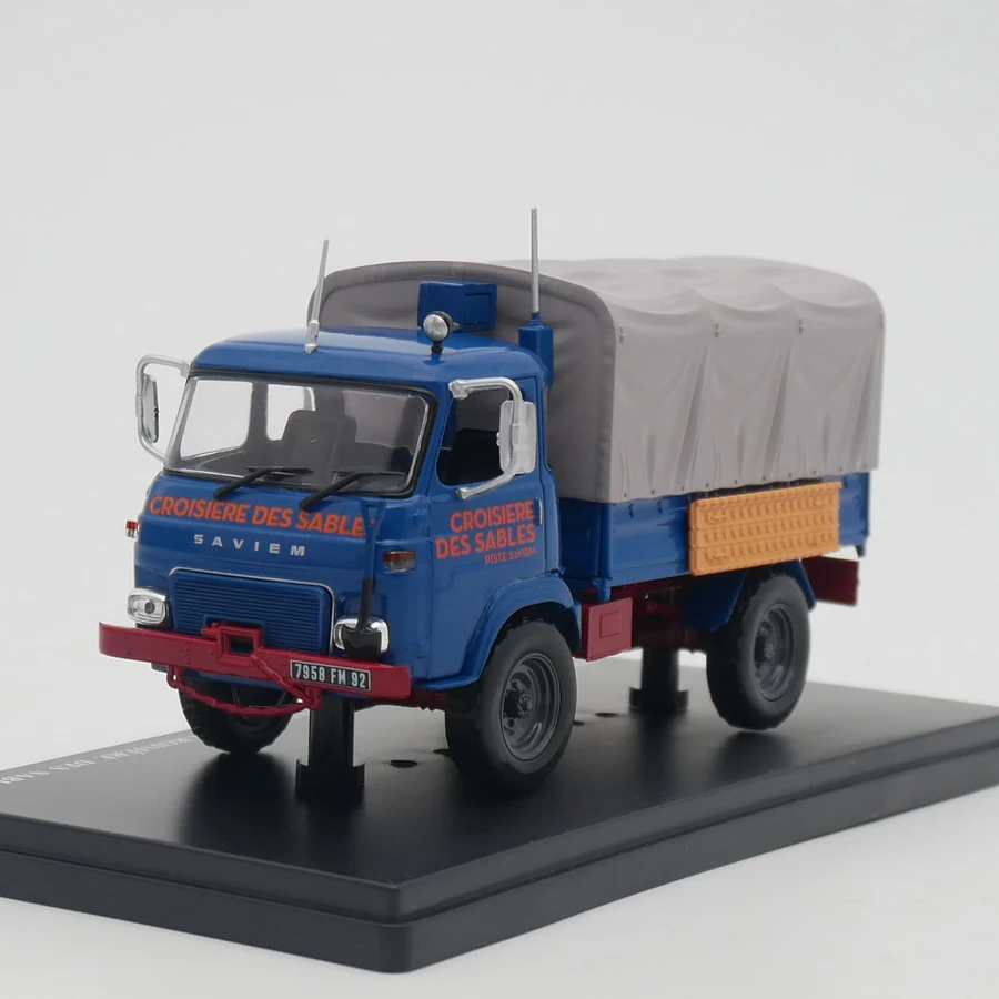 

IXO 1:43 Scale Diecast Alloy Saviem TP 3 Box Truck Toy Car Model Classic Nostalgia Adult Collection Souvenir Gift Static Display