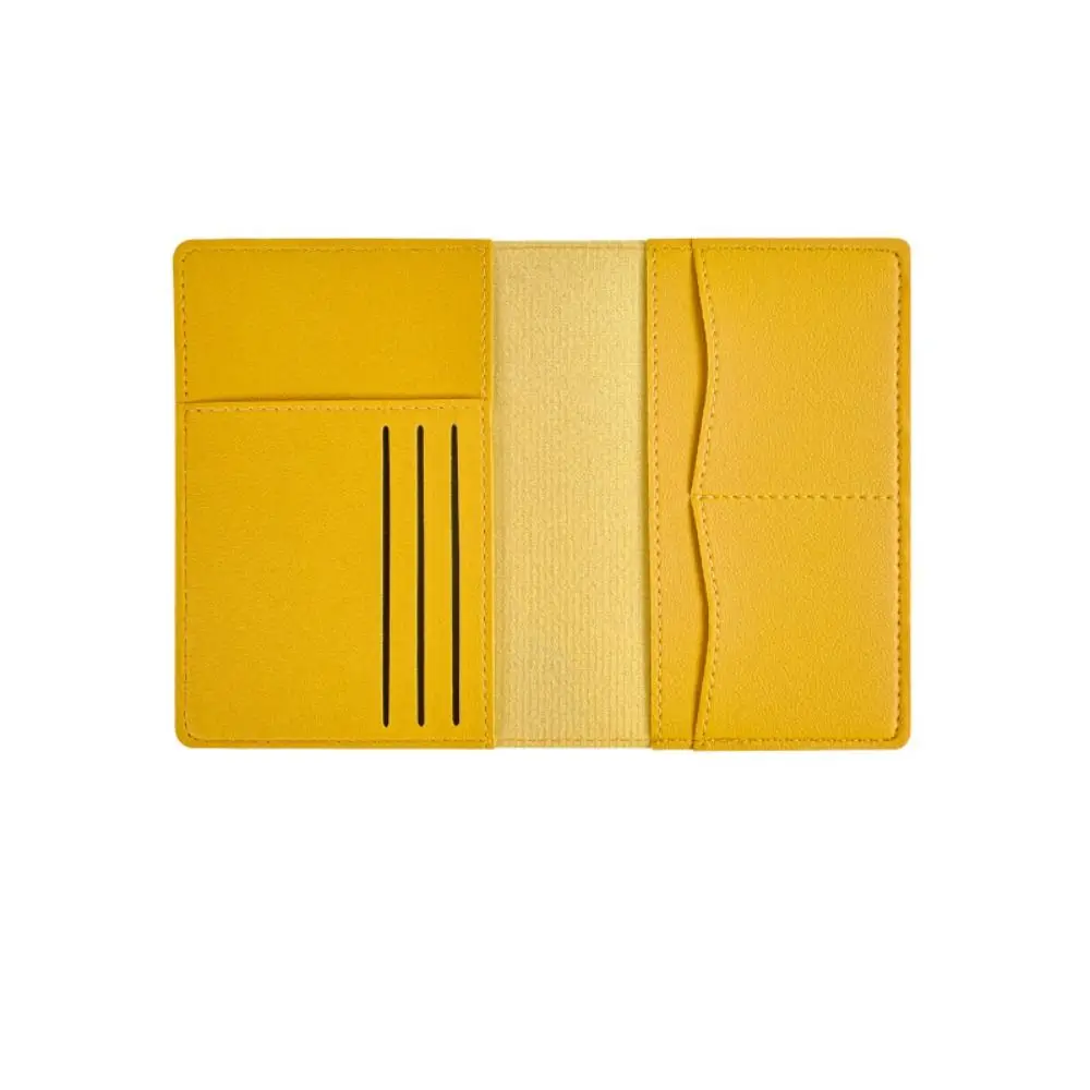 New Travel PU Passport Cover Multi-function High-capacity Passport Bag Bussiness Multiple Card Slots Passport Protective Cover