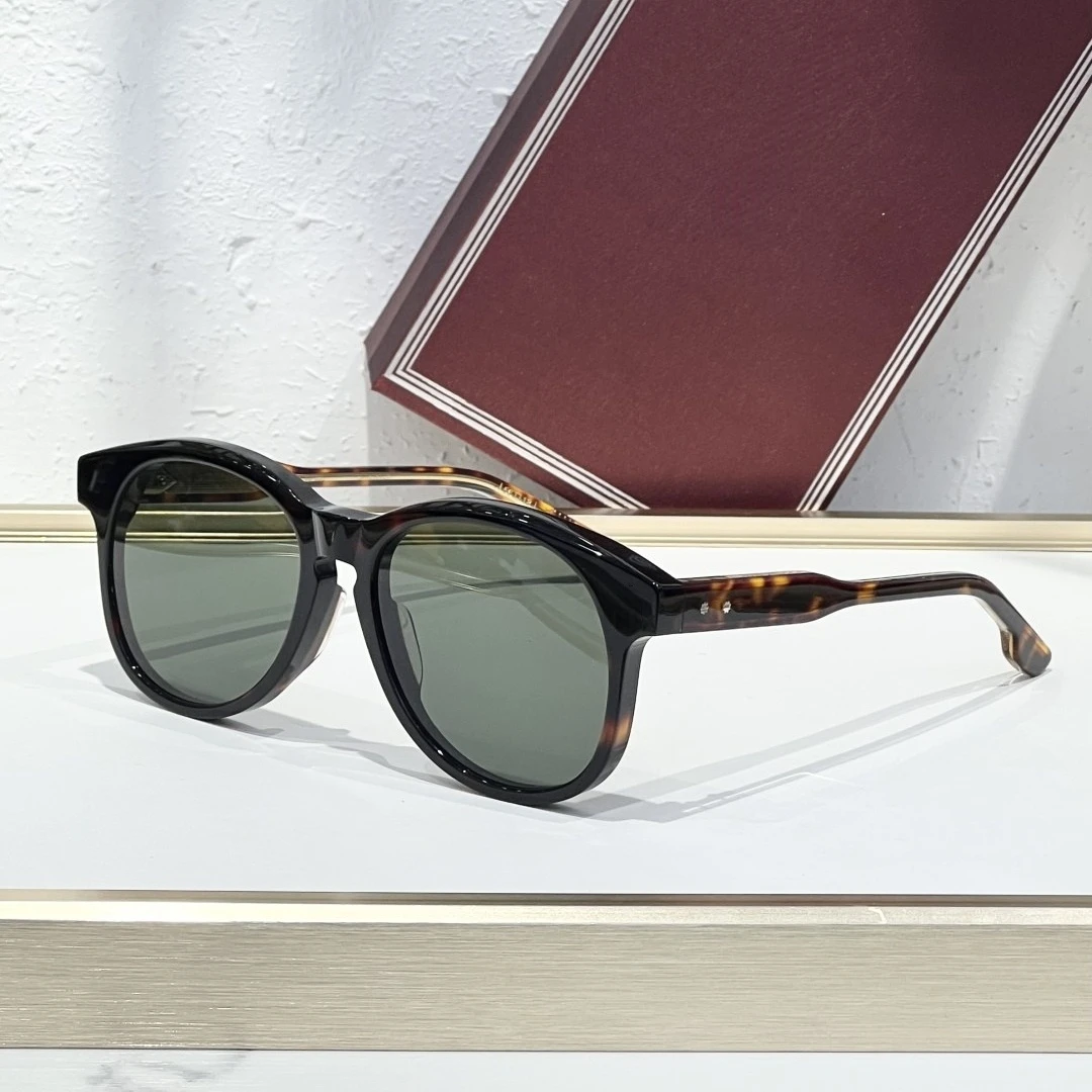 JMM KAY Retro Sunglasses in 2026 Classic and High Quality Gafas De Sol Mujer Oval Acetate Retro Handcrafted Men's Sunglasses