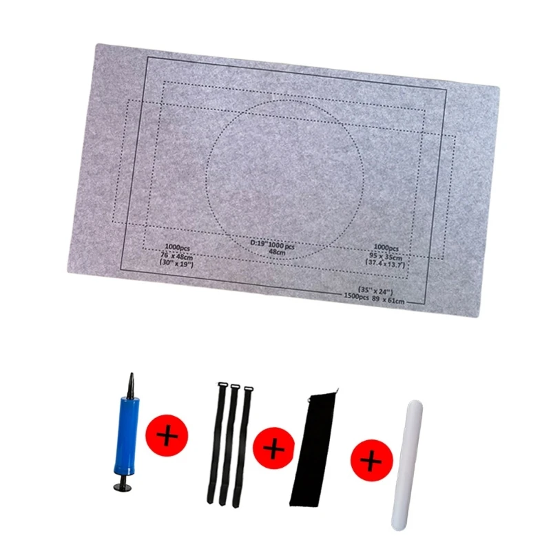 퍼즐 보호기 롤 매트 직소 퍼즐 액세서리 퍼즐 보관 담요 1000-3000 조각 퍼즐 펠트 매트 직소 키퍼