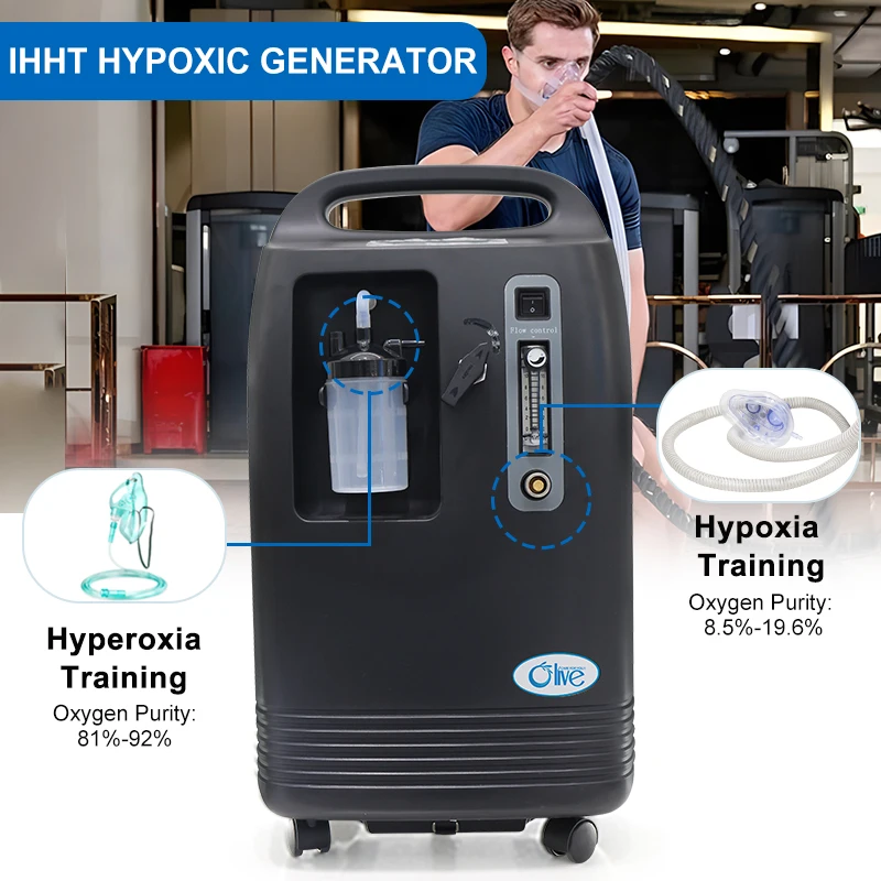 100l Hypoxic Generator Fitness Use Simulated Altitude Training Hypoxic Generator With EWOT Bag Hypoxic Tent