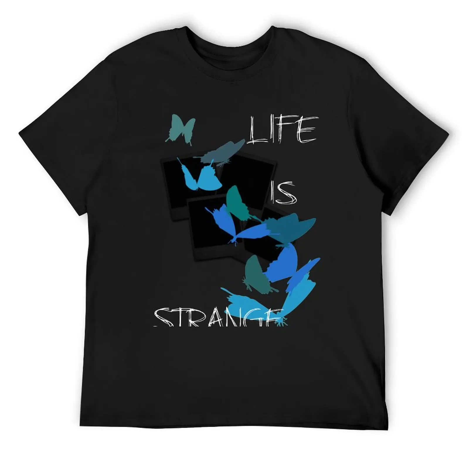 

Strange-7 T-Shirt clothes street wear Blouse plus size men clothing