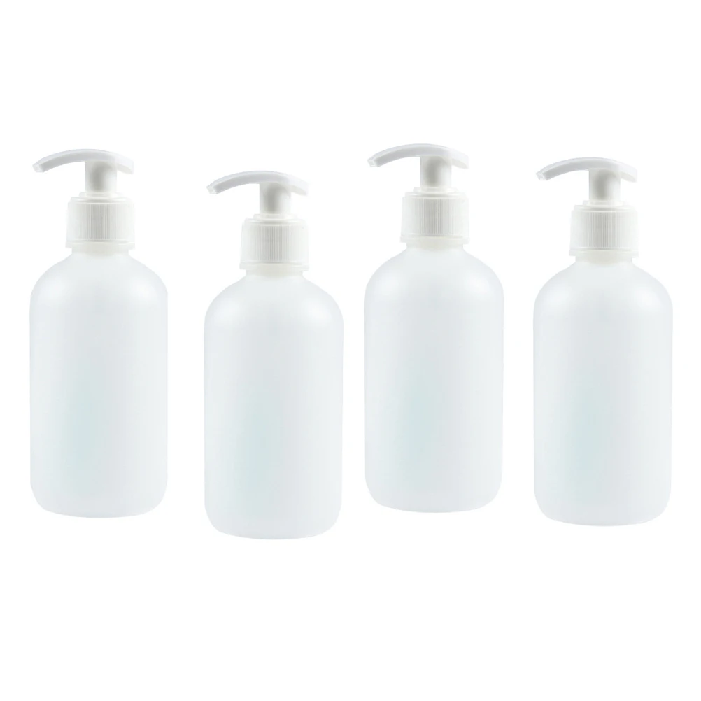 

4 Pcs Hair Shampoo Lotion Container Bootle Toiletries Empty Travel Bottle Replace