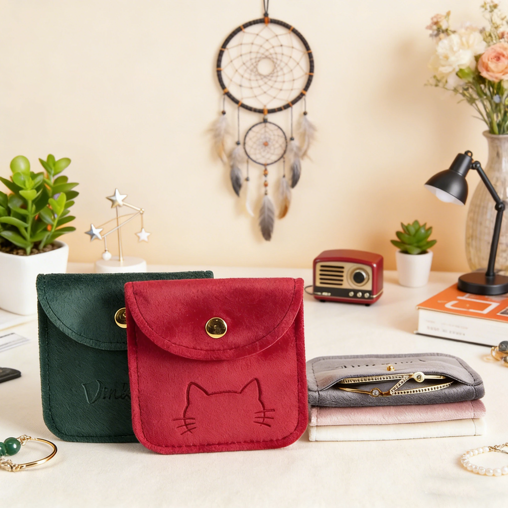 

Набор из 100 мягких бархатных подарочных мешочков 6,5x6,5 см с золотой кнопкой, с возможностью нанесения логотипа, приятных на ощупь, для ювелирных изделий: браслетов, ожерелий, серег, колец