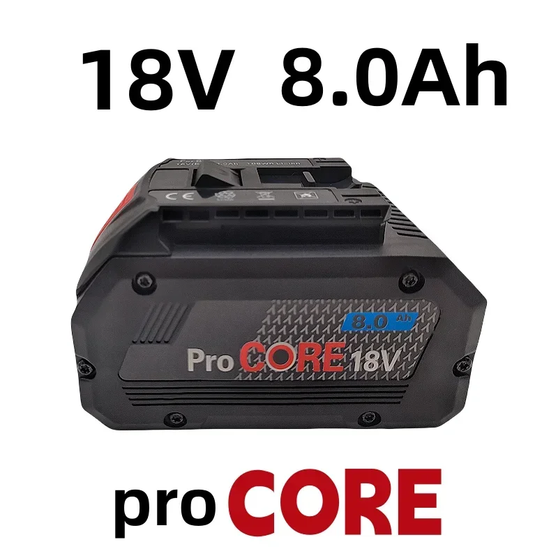 

18V 8.0Ah Lithium-ion Battery Suitable for Battery Replacement of Cordless Electric Tools Such as BAT618 GBA18V80 21900 Etc