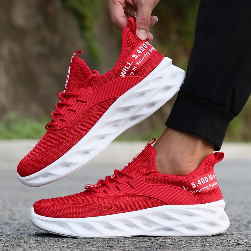 2026 Herren Tennisschuhe Luftdurchlässiges Mesh Leichte Rutschfeste Sneaker Gym Sportschuhe Männer Trainingsschuhe Chaussure Homme – Detail 14