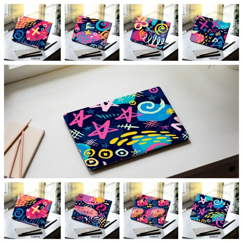 

2 Pcs Graffiti symbols Theme Laptop Stickers Waterproof Aesthetic Computer Decals MacBook Tablet PC Festival Gifts Decor Sticker