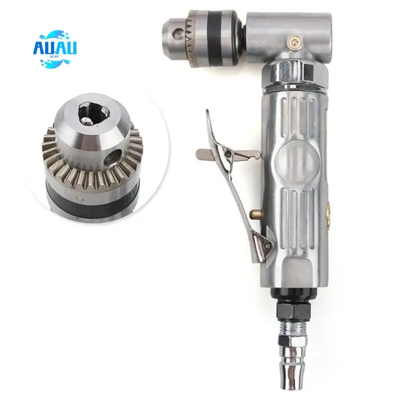 

AUAU-Right Angle The Grinder 1/4 High Speed 90° Elbow Right Angle Drill Pneumatic Tool Extension Power Screwdriver Drill