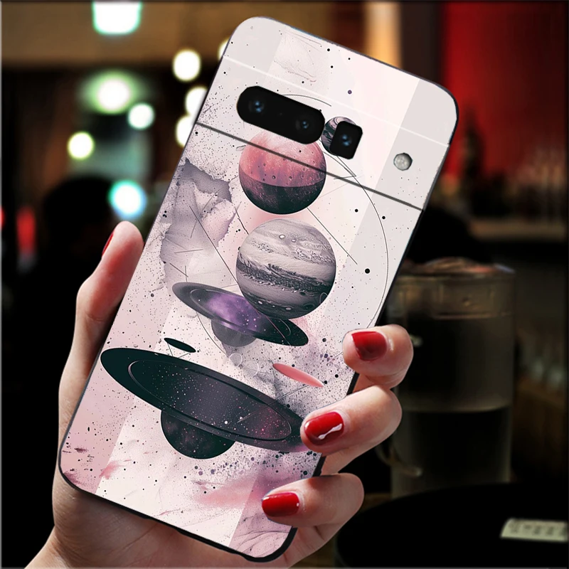 

Universe Space Planet Carcasa Funda Phone Case For Google Pixel 10 9 Pro XL 9A 8 7 6 Pro Pixel 8A 7A 6A Pixel 8 7 6 5 Case