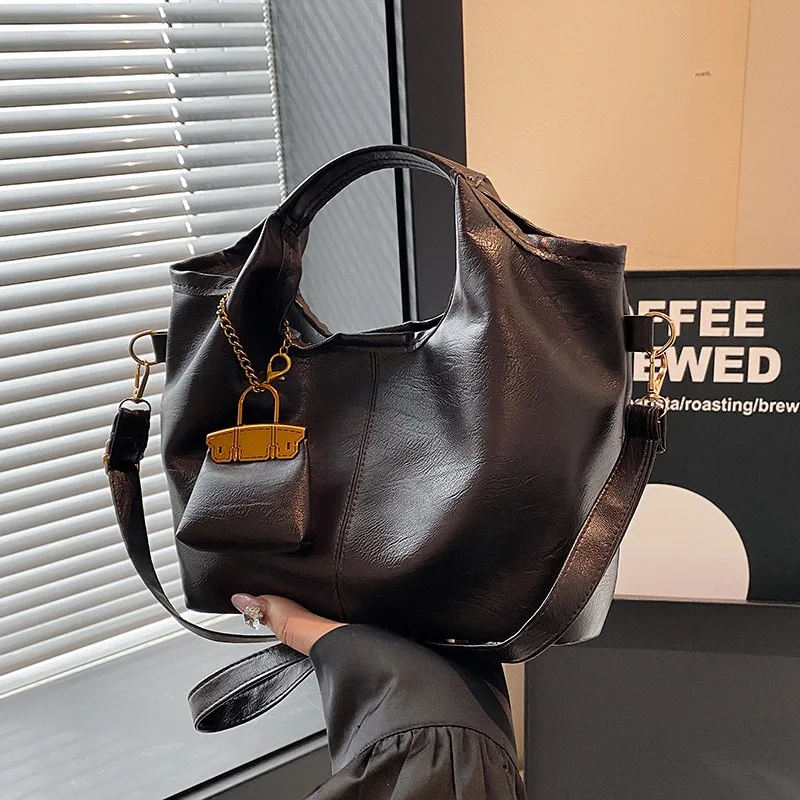 

Дизайнерская женская сумка, новинка 2023 года, модная ретро-сумка в западном стиле, универсальные сумки через плечо для поездок на работу