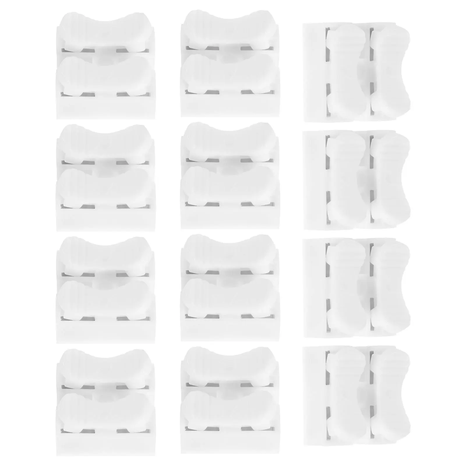

80Pcs Press Type Wire Connector Quick Terminal Block for Ceiling Light LED Strip Wiring Spring Clamp Terminal Lighting